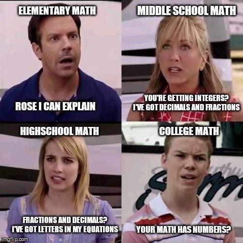 Math meme.